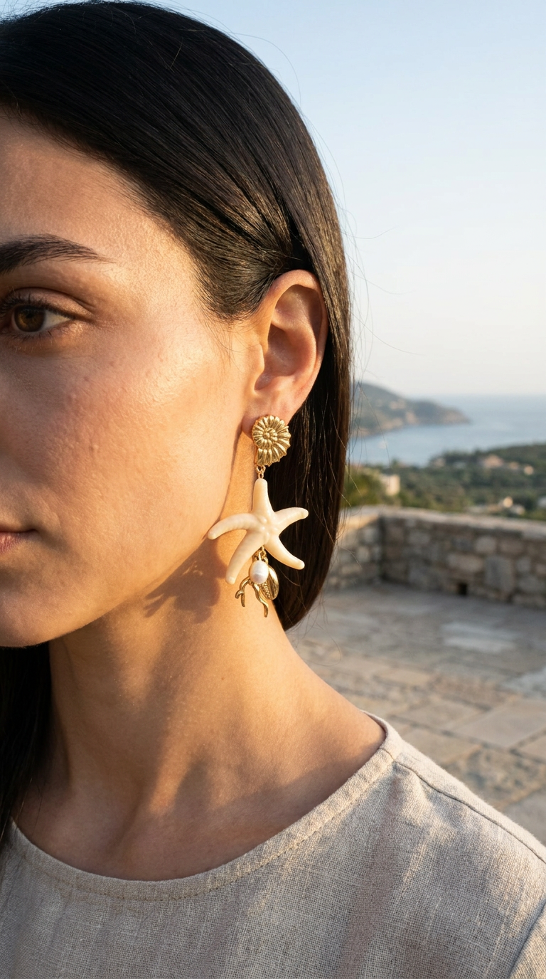 Starfish Earrings