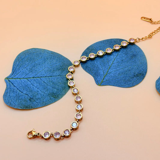 Bezel Stones Bracelet
