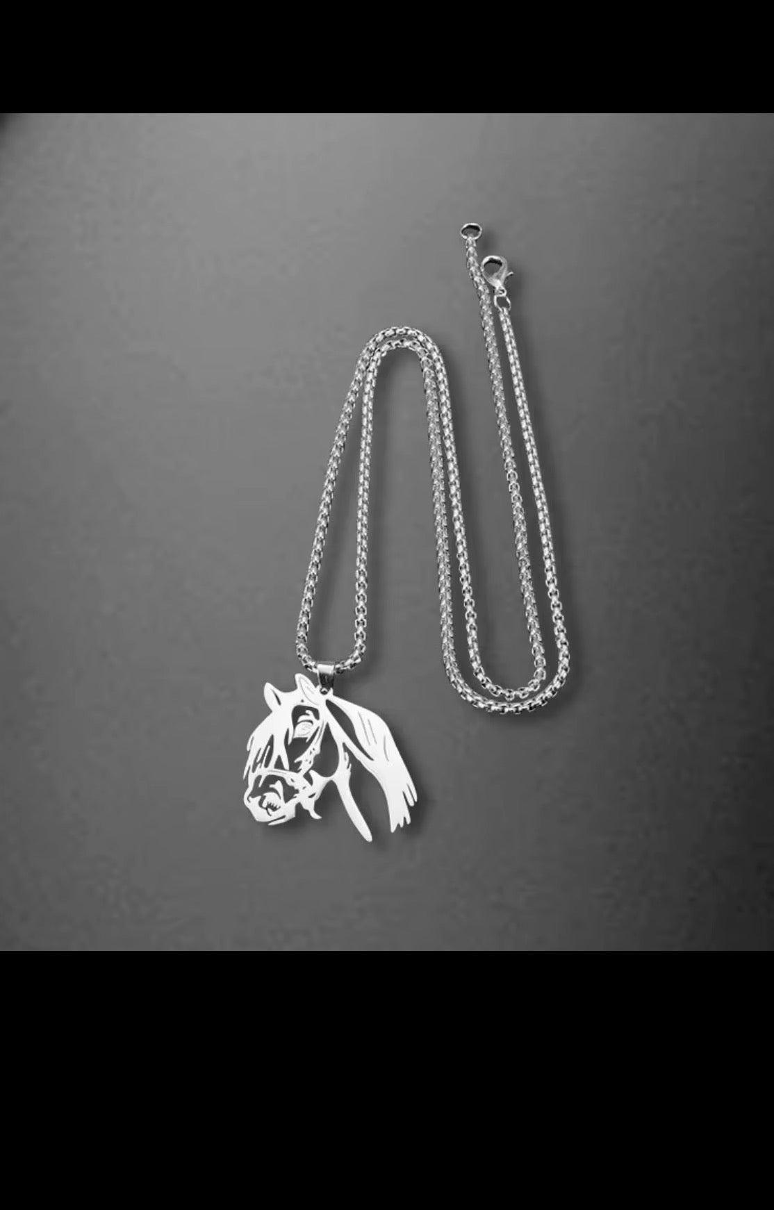 Untamed Horse Necklace