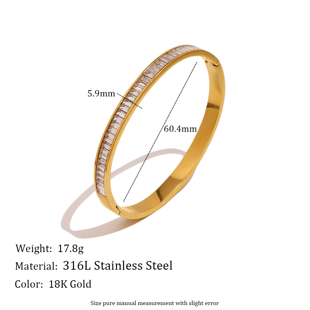 gold bangle bracelet