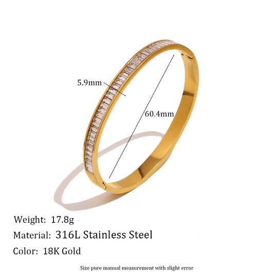 gold bangle bracelet
