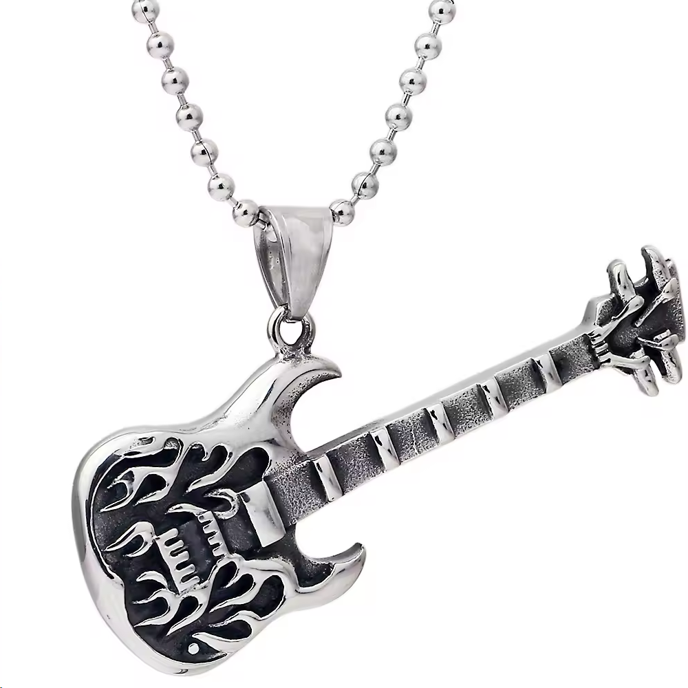 Rockstar Guitar Necklace