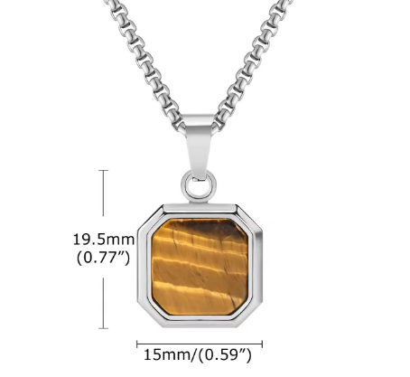 Geo Stone Necklace