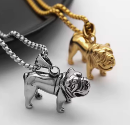 Pitbull Pendant Necklace