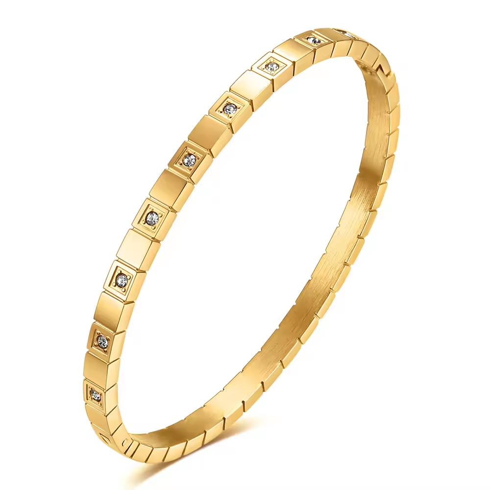 Golden Block Bracelet