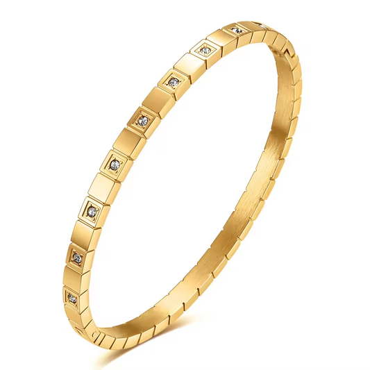 Golden Block Bracelet