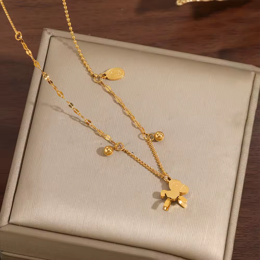 Golden Flutter Necklace